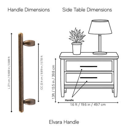Elvara Handle Pack of 1 (Made-to-order Only)