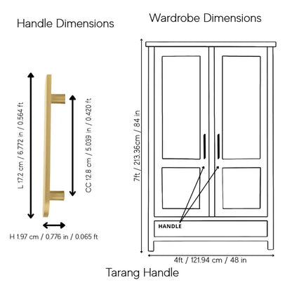 Tarang Handle and Knob