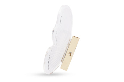 Mantara Papillon Hook Z-0031 is a modern white hook made of zinc alloy and acrylic with a matte finish, ideal for kitchen and dresser drawers.