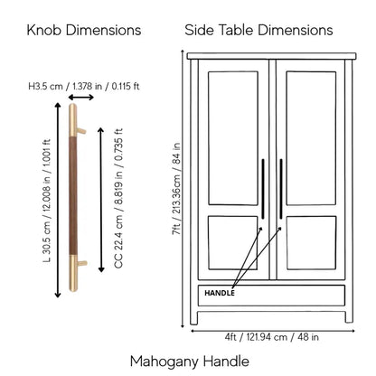 Mahogany Handle