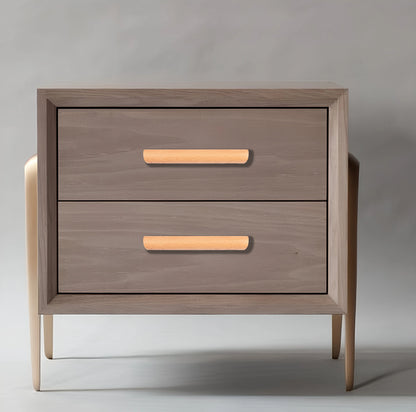 Mantara Salvan Handle W-0047 is a modern beech wood handle, ideal for kitchen drawers, dresser drawers.