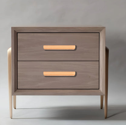 Mantara Salvan Handle W-0047 is a modern beech wood handle, ideal for kitchen drawers, dresser drawers.