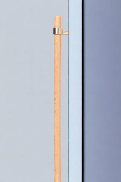 Mantara Aranya Handle W-0053 is a modern beech wood handle, ideal for kitchen drawers, dresser drawers.