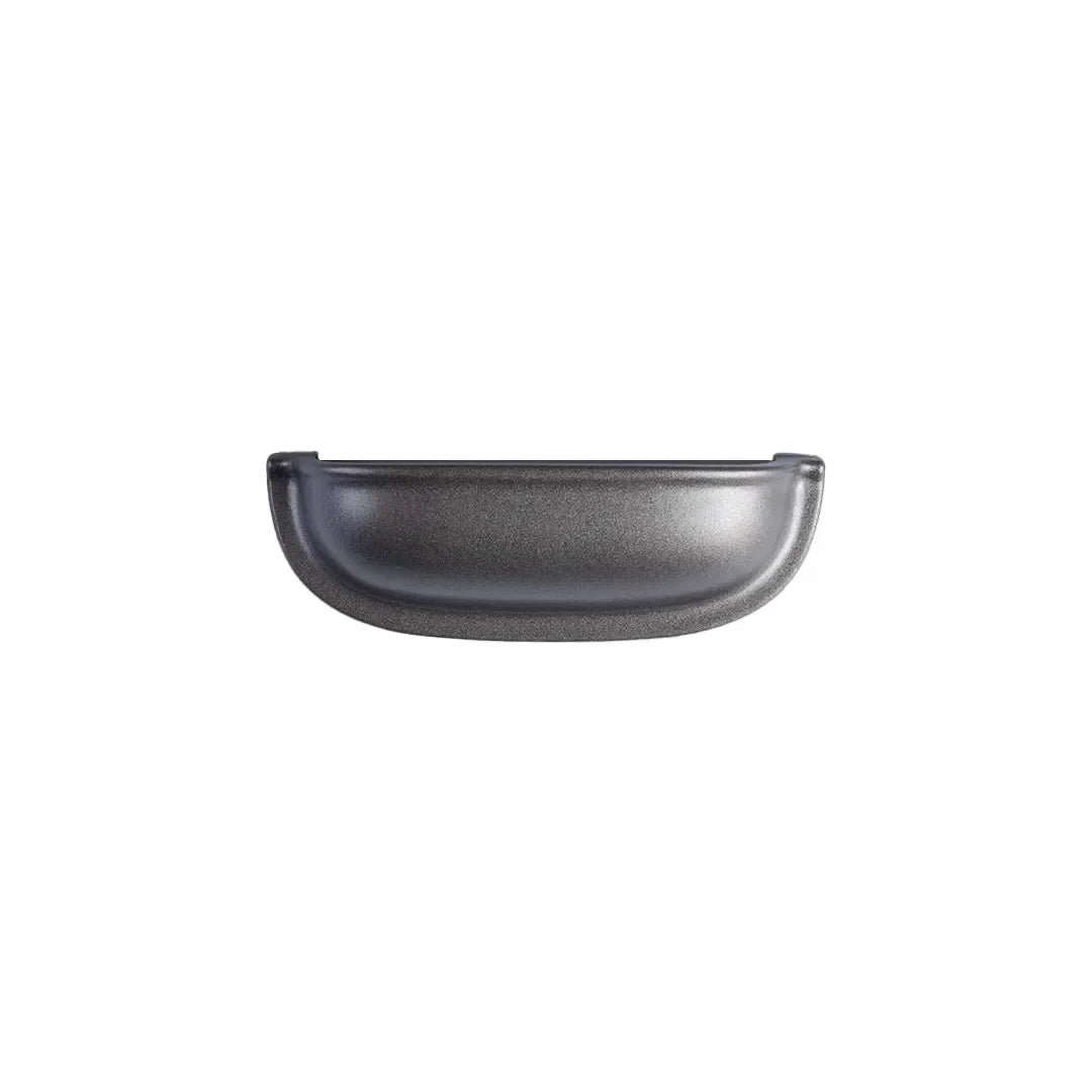 Mantara Portico Pull Knob Z-0004 is a modern zinc knob in matte grey ideal for drawers and cupboards.