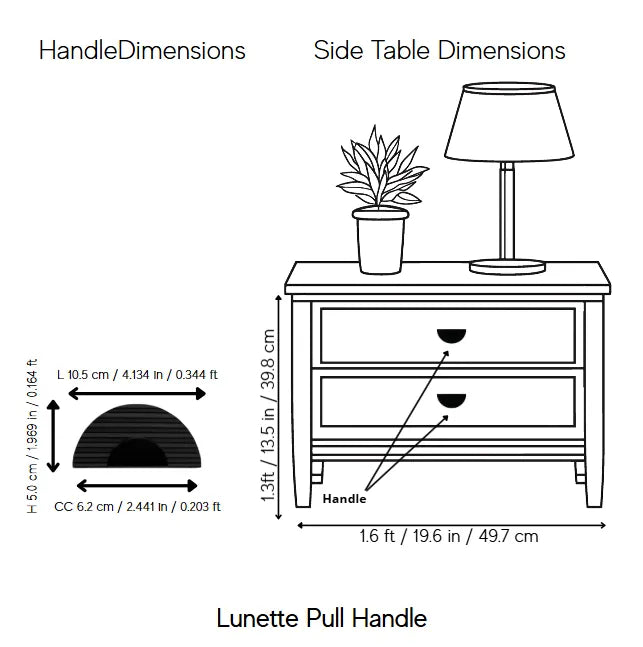 Lunette Pull Handle