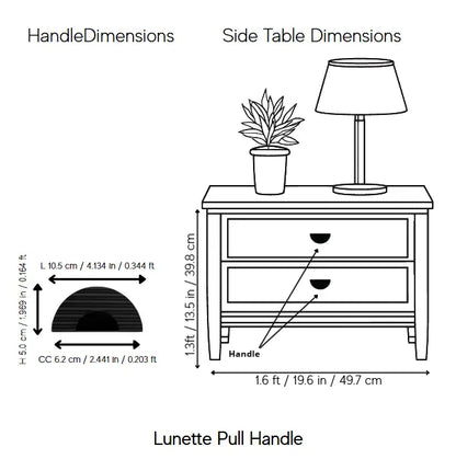 Lunette Pull Handle