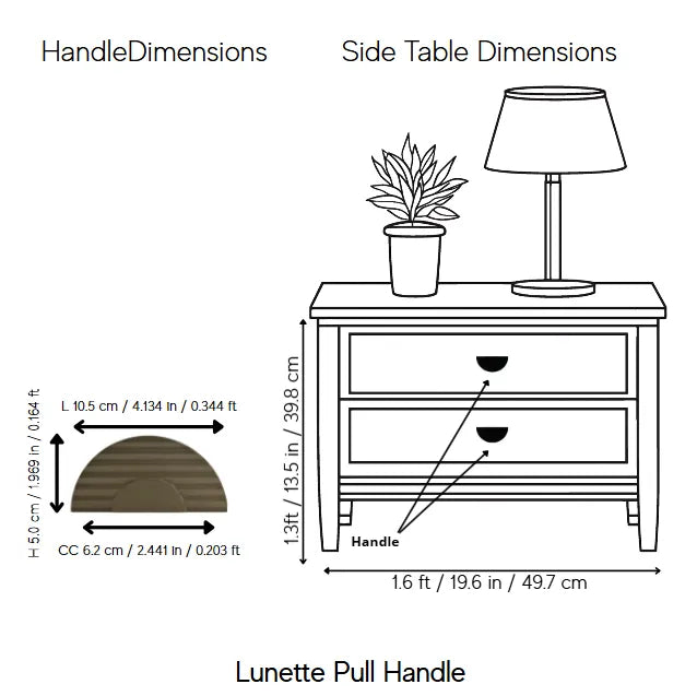 Lunette Pull Handle