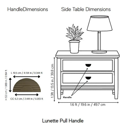 Lunette Pull Handle