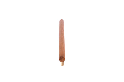 Mantara Alder Handle W-0023 is a modern wooden handle in brushed beech finish, ideal for kitchen drawers and dresser drawers.