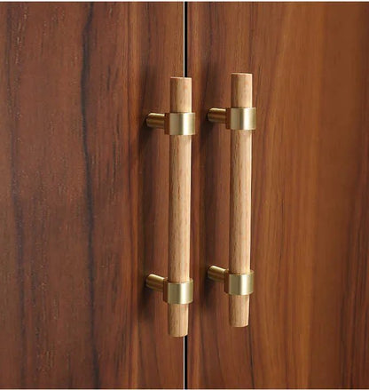 Mantara Aranya Handle W-0053 is a modern beech wood handle, ideal for kitchen drawers, dresser drawers.