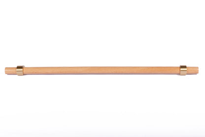 Mantara Aranya Handle W-0053 is a modern beech wood handle, ideal for kitchen drawers, dresser drawers.