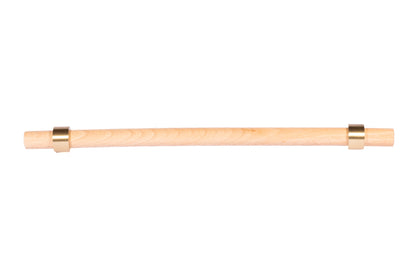 Mantara Aranya Handle W-0053 is a modern beech wood handle, ideal for kitchen drawers, dresser drawers.
