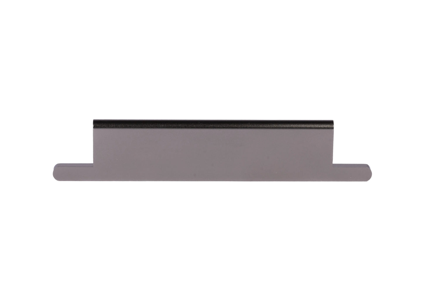 Mantara Ardent Handle Z-0023 is a modern zinc alloy handle in brushed grey finish, ideal for kitchen drawers, dresser drawers.