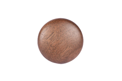 Mantara Aspen Knob  W-0038 is a modern walnut wooden knob in brushed finish, ideal for kitchen and dresser drawers.

