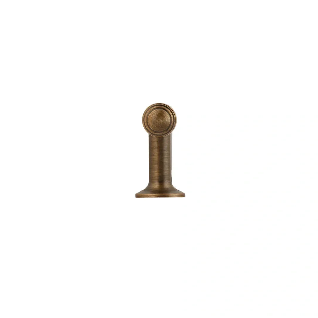 Aureate Handle B-0122 modern brass knob with handle, brushed bronze finish, sizes 55mm–380mm, for kitchen drawers &amp; wardrobe shutters by Mantara