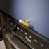 Mantara Raphael Handle B-0068 is a modern brushed brass handle in gold, ideal for kitchens, drawers, and wardrobes.