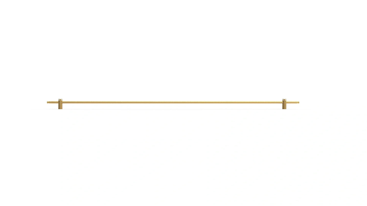 Mantara Marula Handle SKU B-0081 is a modern solid brass handle in polished gold for wardrobes and cabinets.
