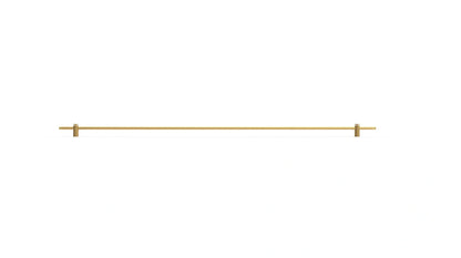 Mantara Marula Handle SKU B-0081 is a modern solid brass handle in polished gold for wardrobes and cabinets.