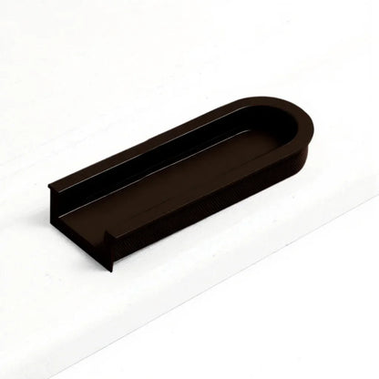 Norvia Handle AL-0026 aluminium alloy cabinet handle, brushed finish, sizes 64mm 110mm, black white green brown beige grey, for drawers &amp; wardrobes by Mantara