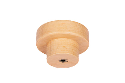 Mantara Birchwood Knob W-0040 is a modern wood knob in beech ideal for kitchen or dresser drawers.