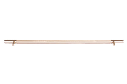 Caro handle AL-0018, gold aluminum, L385mm CC320mm, brushed finish, for kitchens &amp; cupboards by Mantara