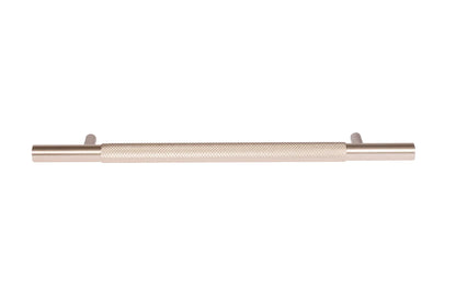 The Mantara AL-0018 Caro Handle is a modern aluminum alloy handle in gold with a brushed finish, ideal for drawers and cabinets.