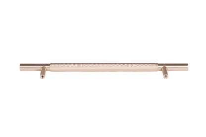 Caro handle AL-0018, gold aluminum, L224mm CC160mm, brushed finish, for wardrobes &amp; cabinets by Mantara