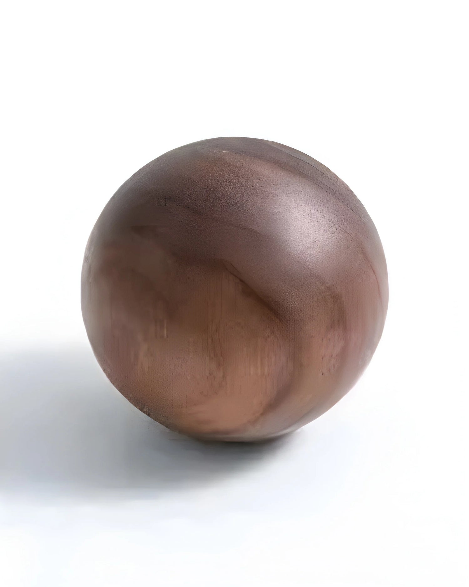 Mantara Celestial Dome Knob W-0022 is a modern wooden knob in brushed brown  ideal for drawers, cabinets, and kitchen use.