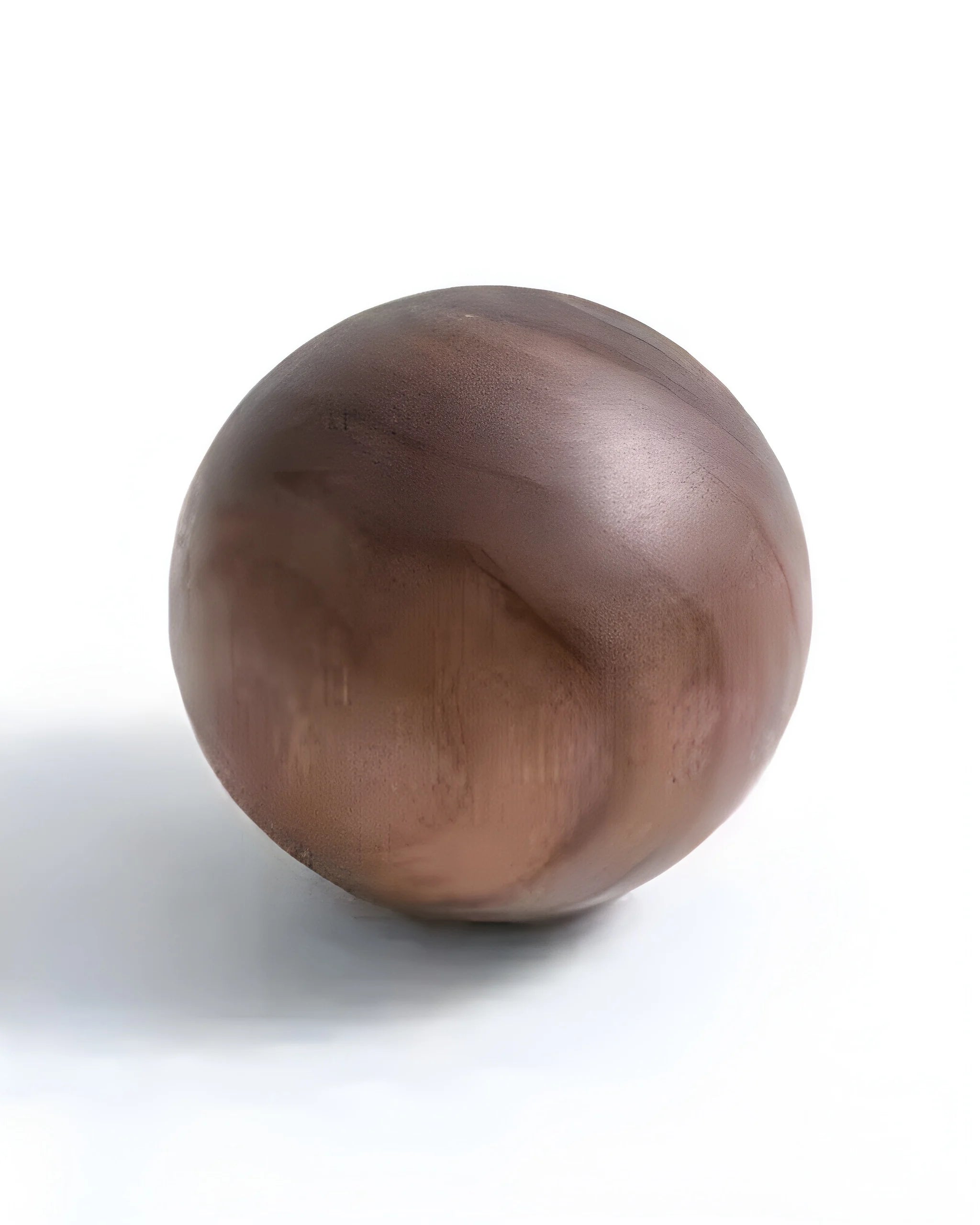 Mantara Celestial Dome Knob W-0022 is a modern wooden knob in brushed brown  ideal for drawers, cabinets, and kitchen use.
