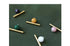 The Mantara C-0020 Chroma T-Bar is a modern crystal and brass knob in pink, purple, green, and white, ideal for drawers and cabinets.