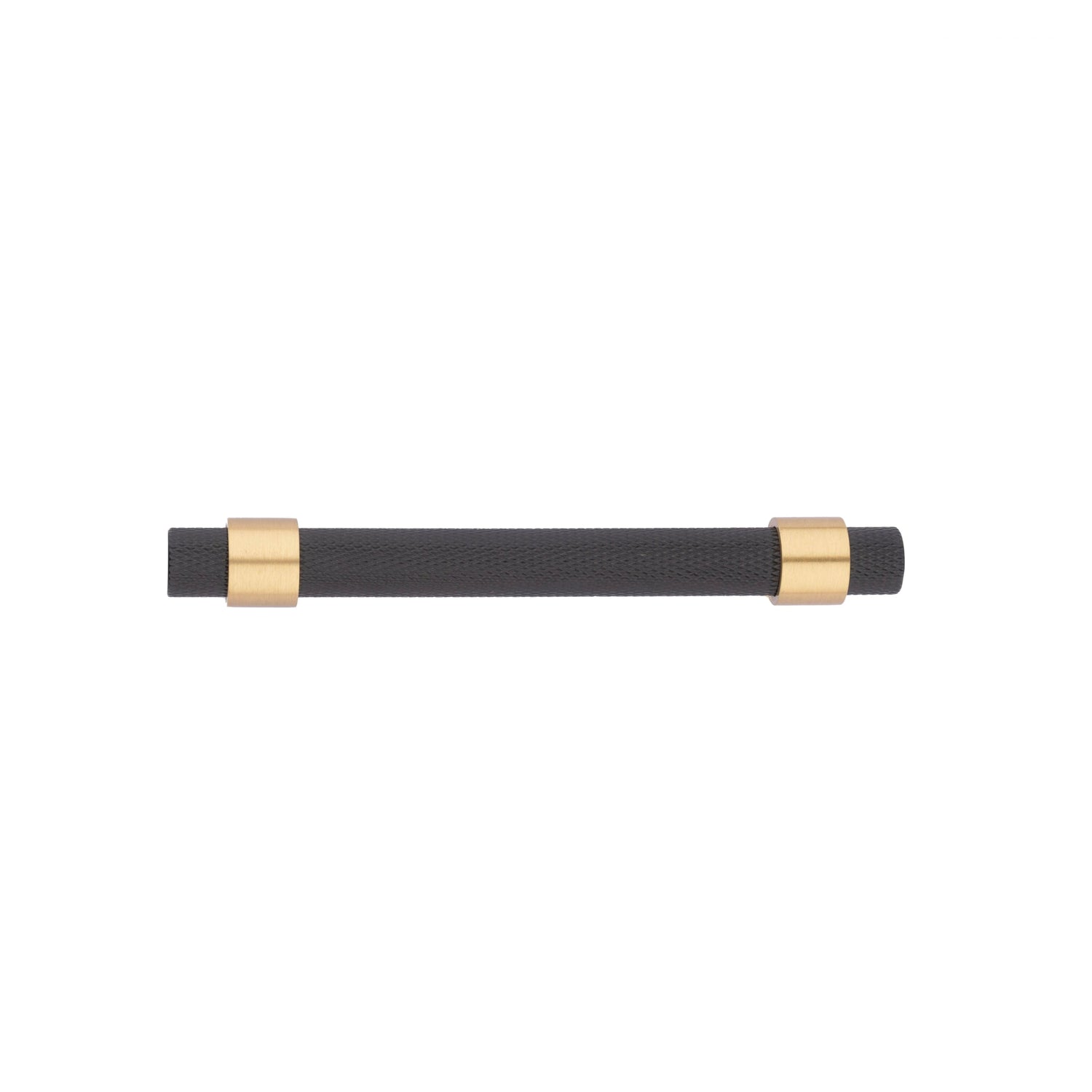  B-0064 Cleo T-Bar handle in brushed brass, sizes 50mm, 130mm, 160mm, 190mm &amp; 224mm, for kitchen cabinets, wardrobes, and drawers by Mantara.