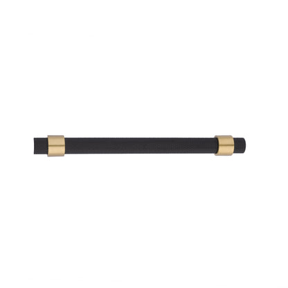 B-0064 Cleo T-Bar handle in brushed brass, sizes 50mm, 130mm, 160mm, 190mm &amp; 224mm, for kitchen cabinets, wardrobes, and drawers by Mantara.
