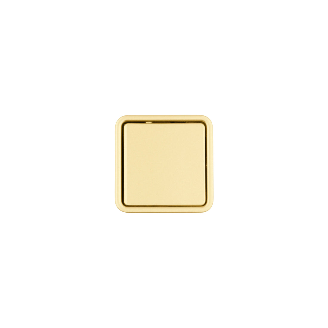 Mantara Concealed Square Handle  Z-0009 is a modern zinc alloy knob in brushed gold  ideal for drawers,dresser drawers and hooks.