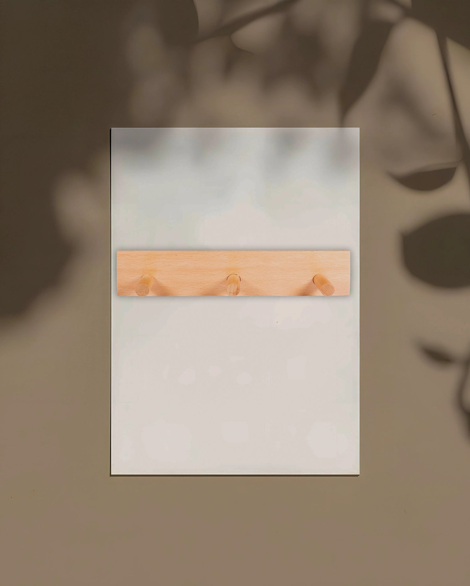Mantara Drift Hook W-0057 is a modern beech wood hook with brushed finish, ideal for kitchen, bedroom, and other spaces.