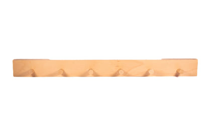 Mantara Drift Hook W-0057 is a modern beech wood hook with brushed finish, ideal for kitchen, bedroom, and other spaces.
