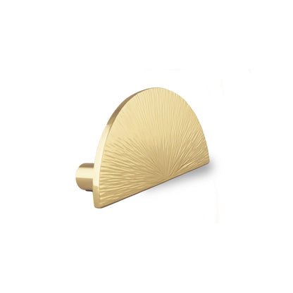 Mantara Eclipse Handle B-0103 is a modern polished brass handle in gold, perfect for doors, wardrobes, and drawers.