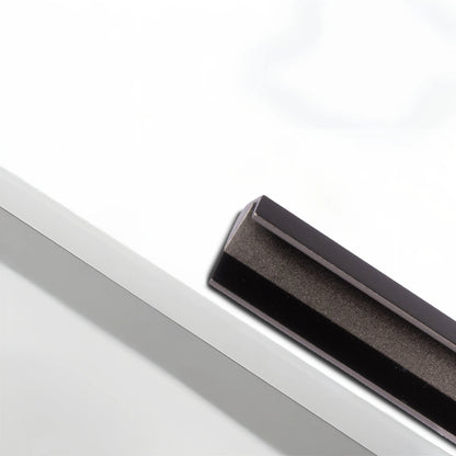 Elara handle AL-0009, grey aluminum, L1100mm CC960mm, brushed finish, for kitchen drawers &amp; wardrobes by Mantara