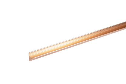 Elara handle AL-0009, gold aluminum, L1100mm CC960mm, brushed finish, for dressers &amp; cabinets by Mantara