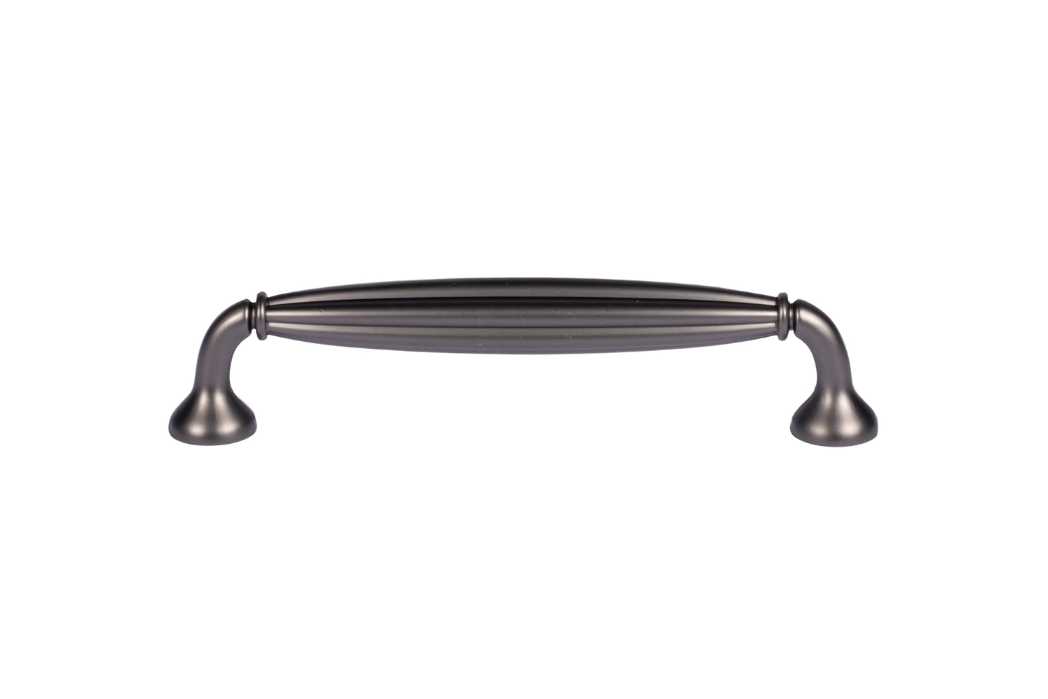 Mantara Empress Handle Z-0022 is a modern zinc alloy handle in brushed black finish, ideal for kitchen drawers, dresser drawers.