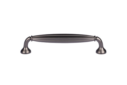 Mantara Empress Handle Z-0022 is a modern zinc alloy handle in brushed black finish, ideal for kitchen drawers, dresser drawers.