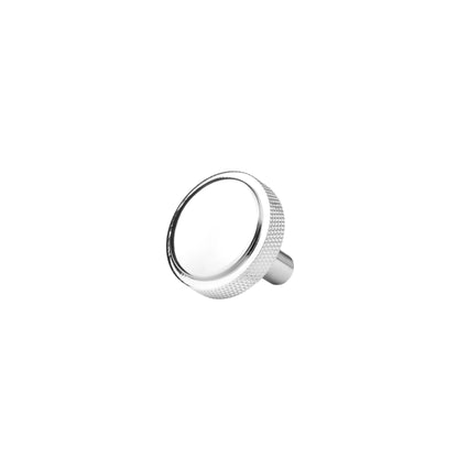 Enigma Knob / drawer knob/ door knob/ pulls/ Bathroom/ bedroom drawer / Silver / Brass - M A N T A R A