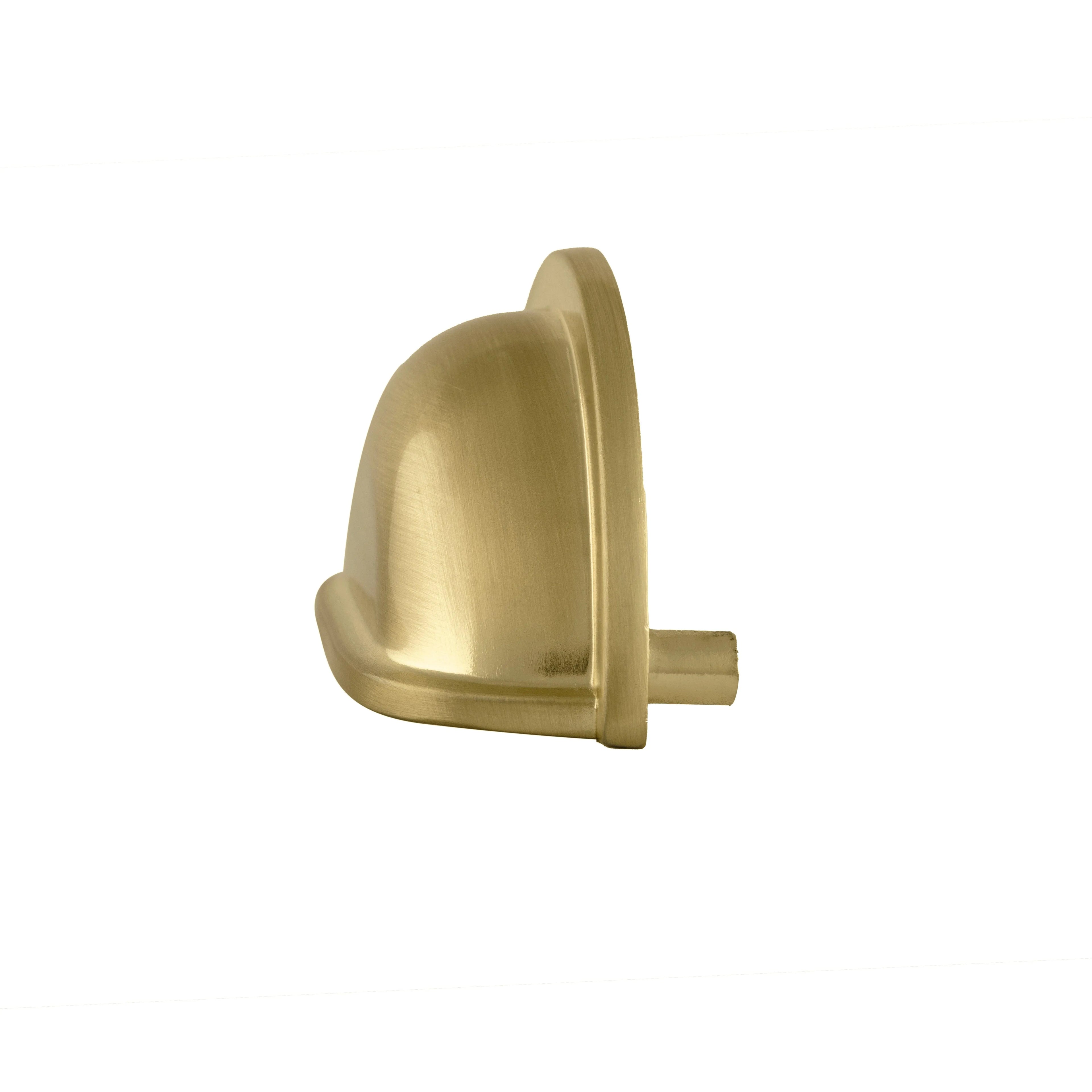 Exedra Pull Knob Matte Finish Knob/ cabinet knob/ kitchen door knob/ bathroom door knob/ Gold / Zinc Alloy - M A N T A R A