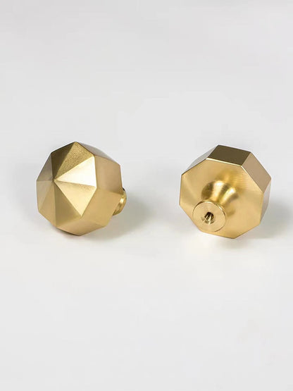 Fiore Knob/ door knob/ drawer pulls/ kitchen and bathroom knobs/ Handles and knobs / Gold / Brass - M A N T A R A