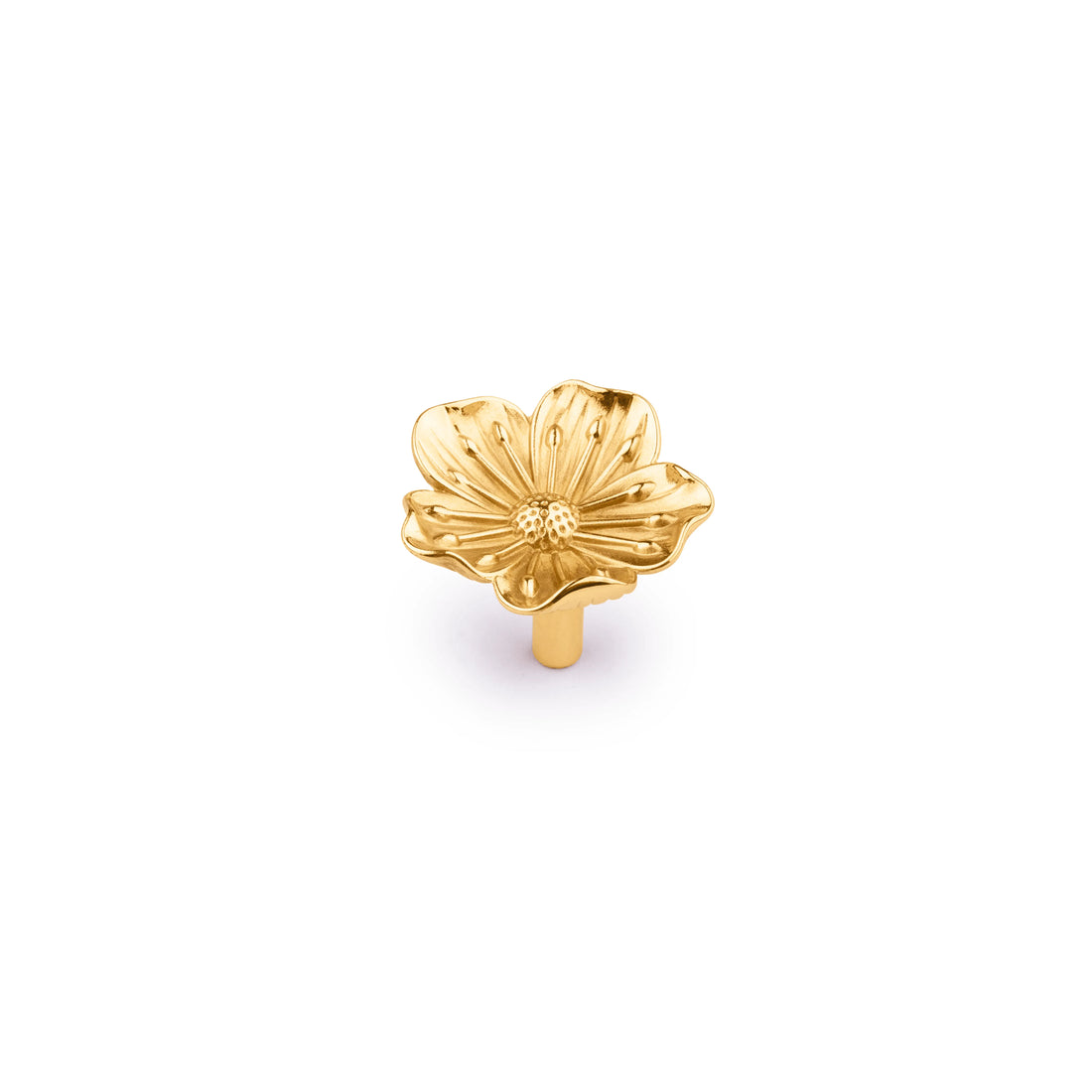 Flora Knob / knobs/kitchen hardware/cabinet hardware/hardware knobs/antique brass wardrobe knobs
 / Gold / Brass - M A N T A R A