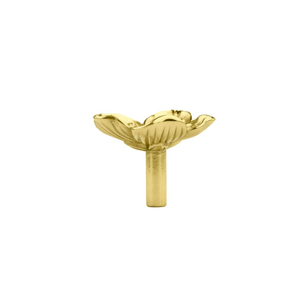 Flora Knob / knobs/kitchen hardware/cabinet hardware/hardware knobs/antique brass wardrobe knobs
 / Gold / Brass - M A N T A R A