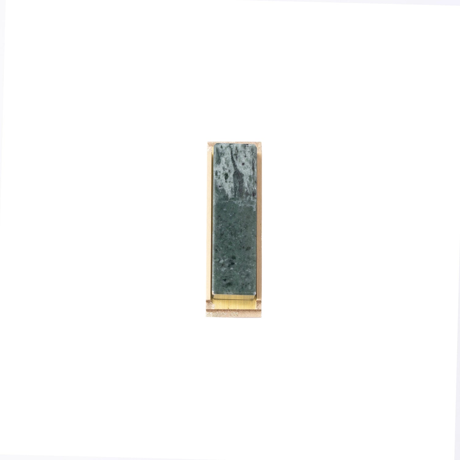 Fuji Handle /  t cabinet handles/ unique handles for drawers/stone cabinet knobs/White / Marble - M A N T A R A
