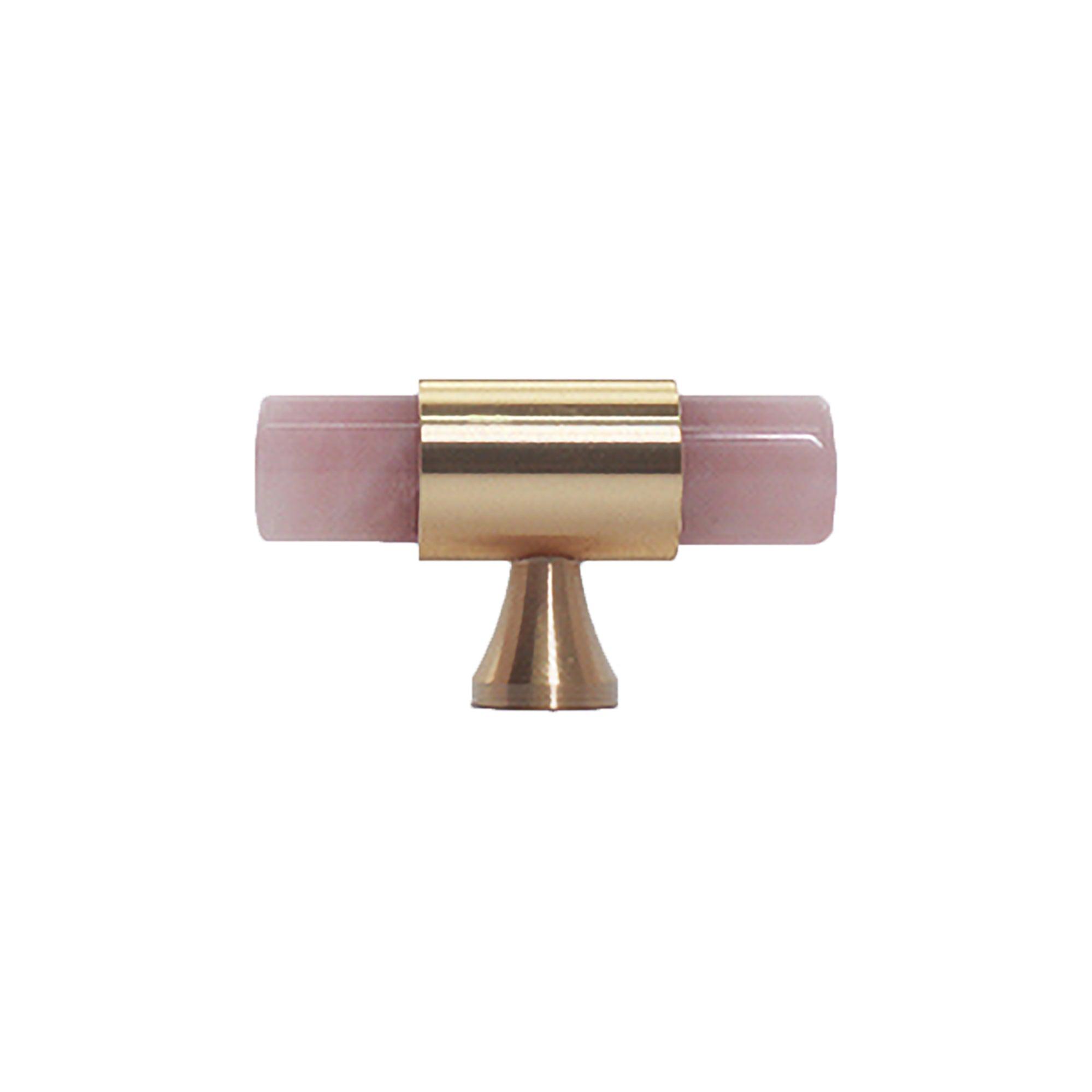Haze Handle Knob 60mm / Rose Gold / Crystal - M A N T A R A