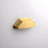 Mantara Hexa Pull Handle B-0101 is a modern brass handle in brushed gold ideal for drawers, cupboards, and cabinets.