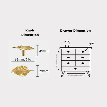 The Mantara B-0019 Ilai Knob is a modern brass knob in gold, ideal for furniture, drawers, bathrooms, and kitchens.