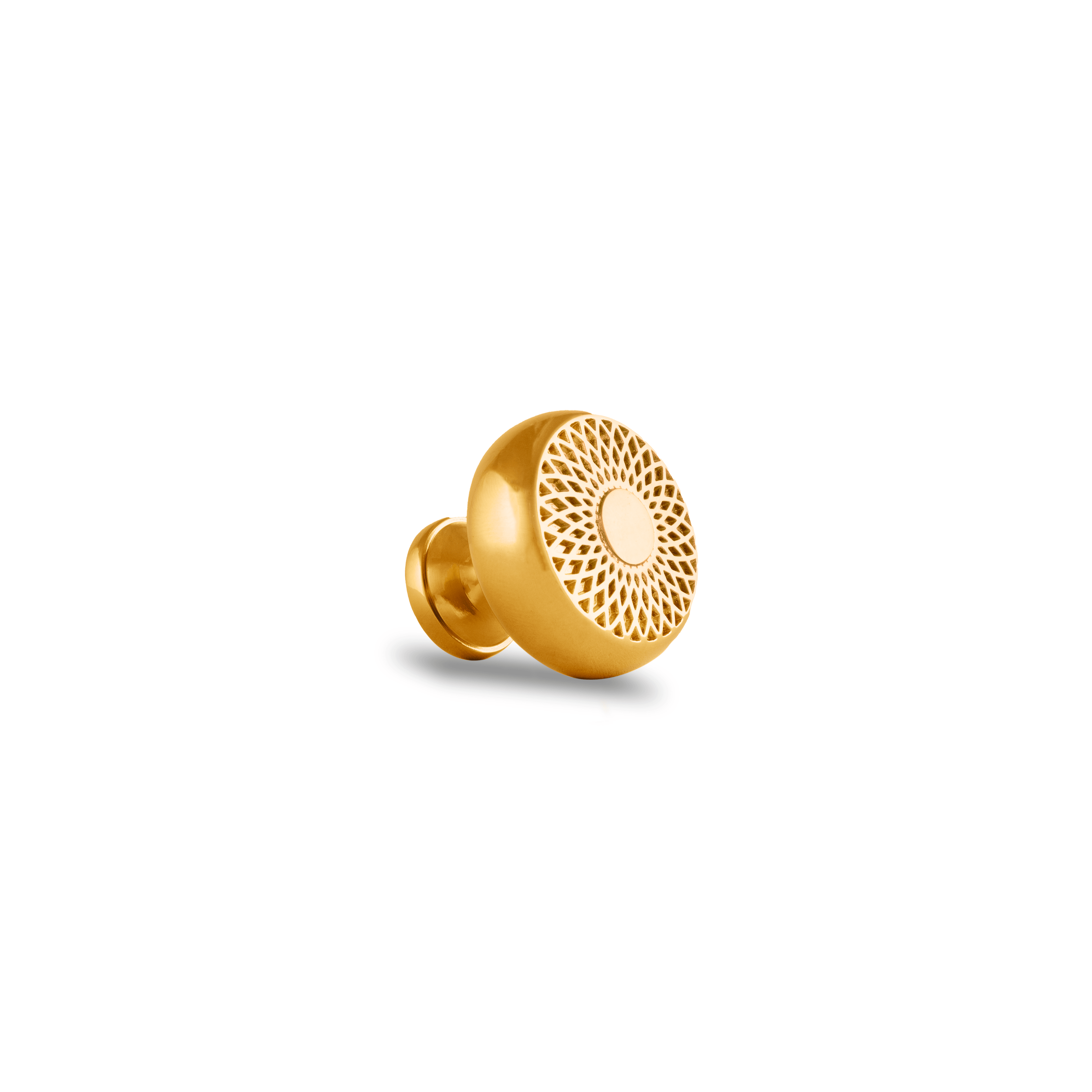 Karna Matte Knob Knob 32mm / Gold / Brass - M A N T A R A